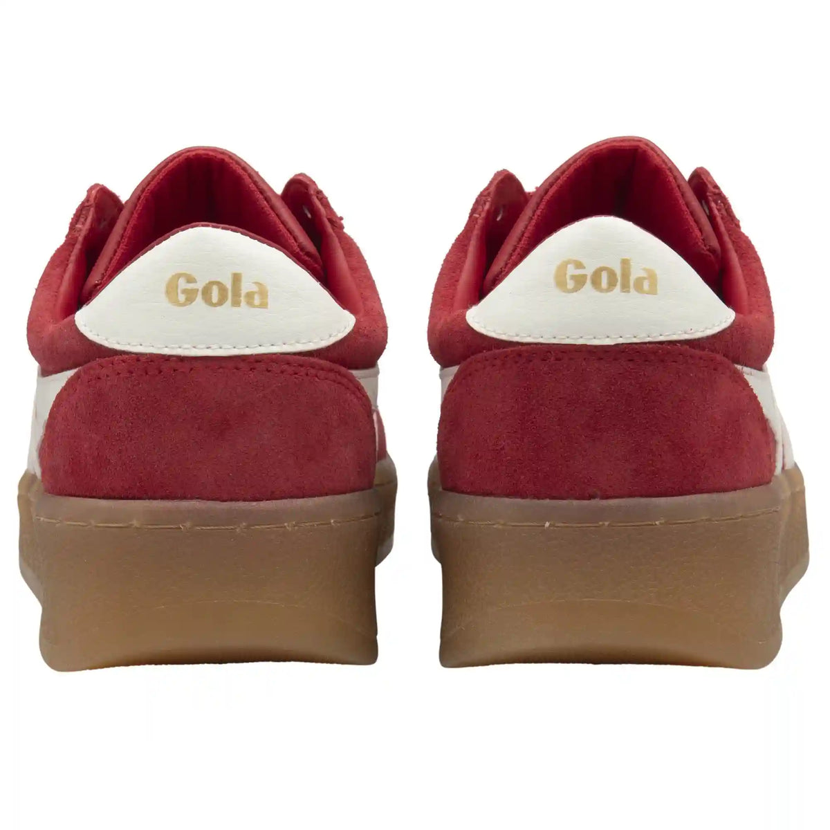 Gola Classics Women's Grandslam Suede Sneakers - Red/Off White/Gum