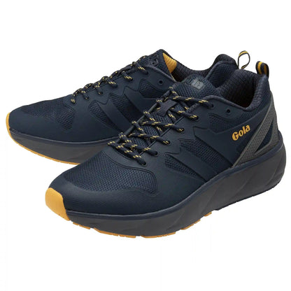 Gola Performance Men's Thunder Sneakers - Navy/Charcoal/Deep Sun