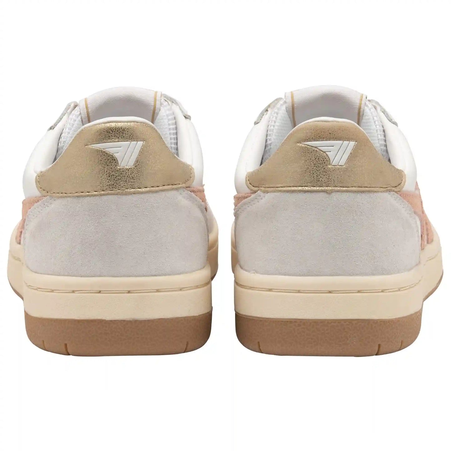 Gola Classics Women's Hawk Sneakers - White/Pearl Pink/Gold