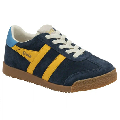 Gola Classics Kids' Elan Sneakers - Navy/Sun/Santorini