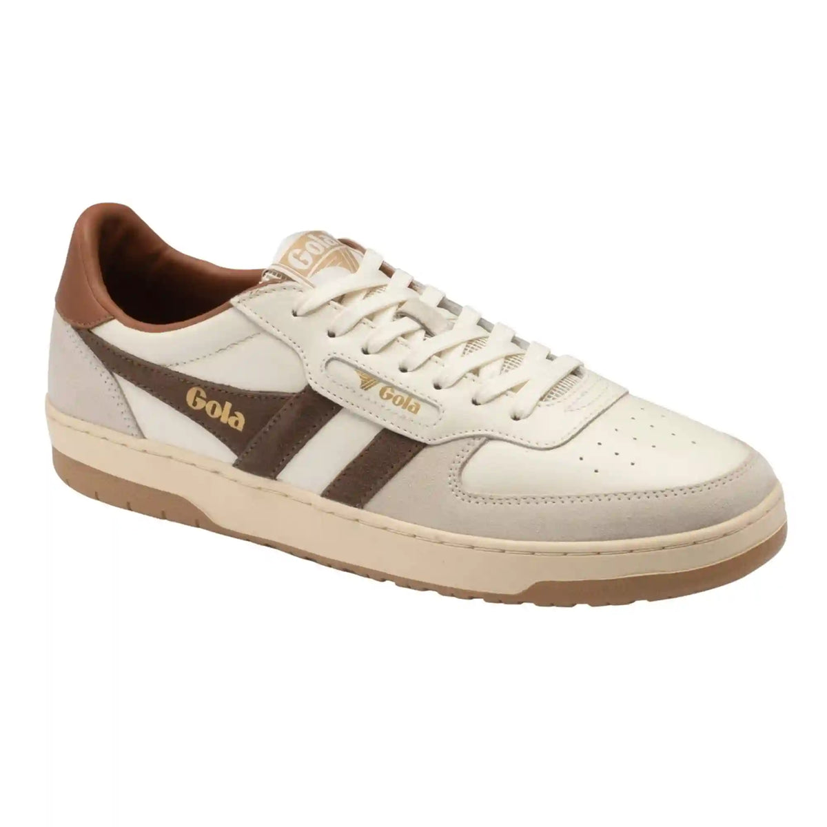 Gola Classics Men's Hawk Sneakers - Off White/Otter/Umber