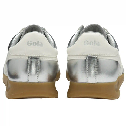 Gola Classics Women's Torpedo Glimmer Sneakers - Silver/Off White