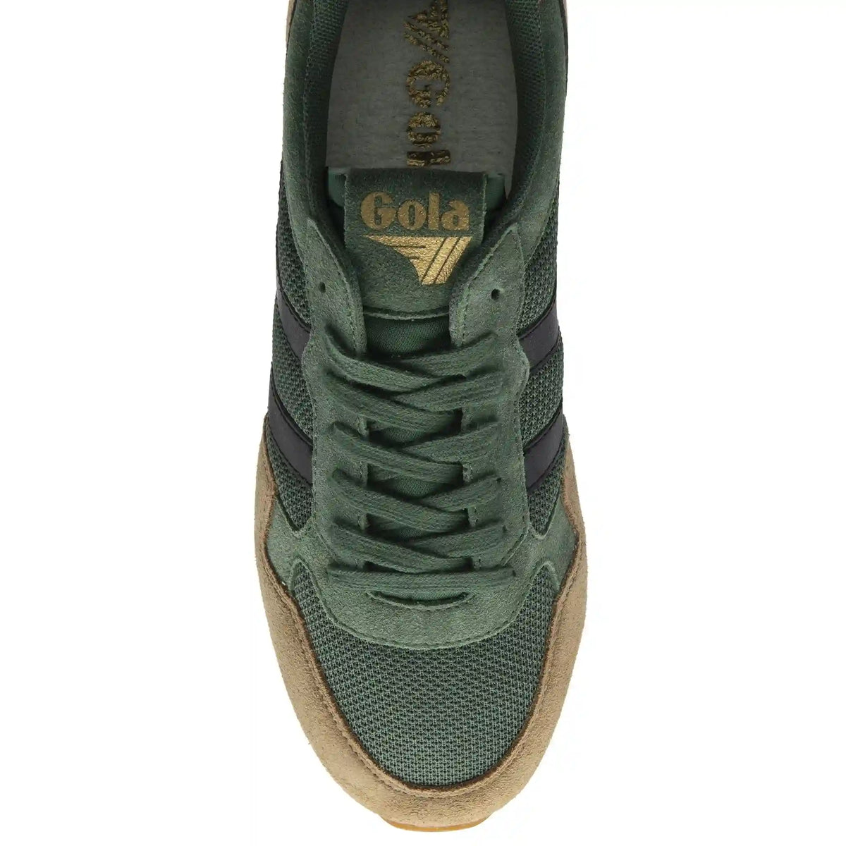 Gola Classics Men's Colorado Sneakers - Evergreen/Tobacco/Black