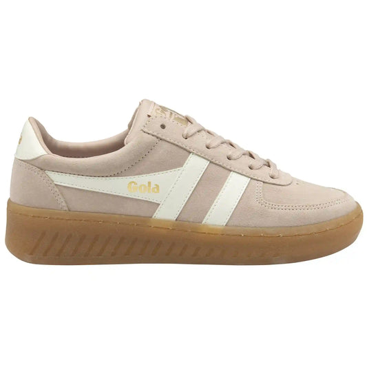 Gola Classics Women's Grandslam Suede Sneakers - Rose/Off White/Gum