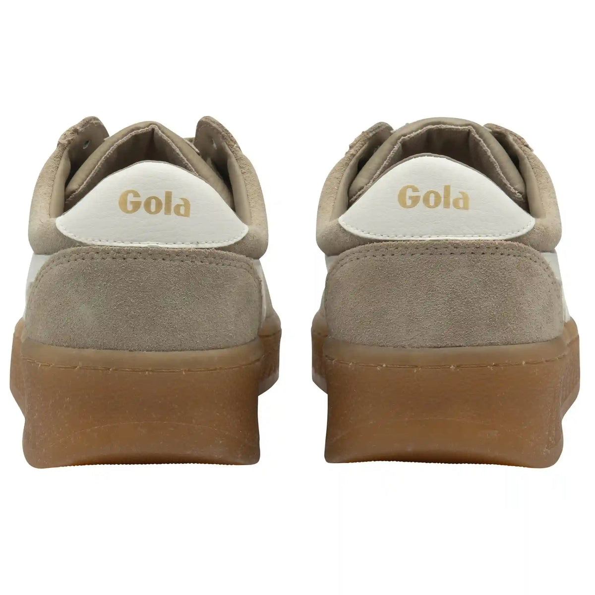 Gola Classics Women's Grandslam Suede Sneakers - Bone/Off White/Gum