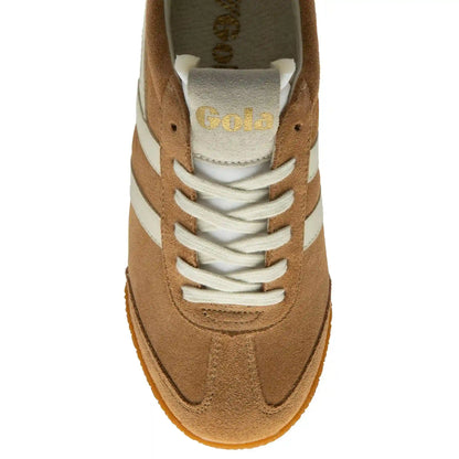 Gola Classics Women's Elan Sneakers - Caramel/Off White/Deep Red