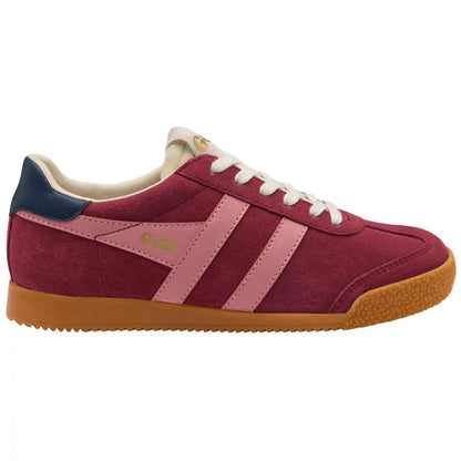 Gola Classics Women's Elan Sneakers - Cerise/Coral Pink/Navy