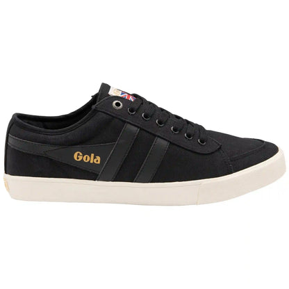 Vegan Gola Classics Men's Comet Plimsoll Sneakers - Black/Black/Off White