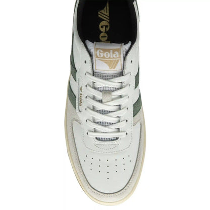 Gola Classics Men's Hawk Sneakers - White/Sage/Black