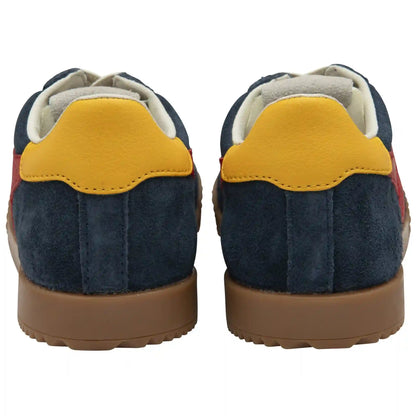 Gola Classics Kids' Elan Sneakers - Navy/Red/Sun