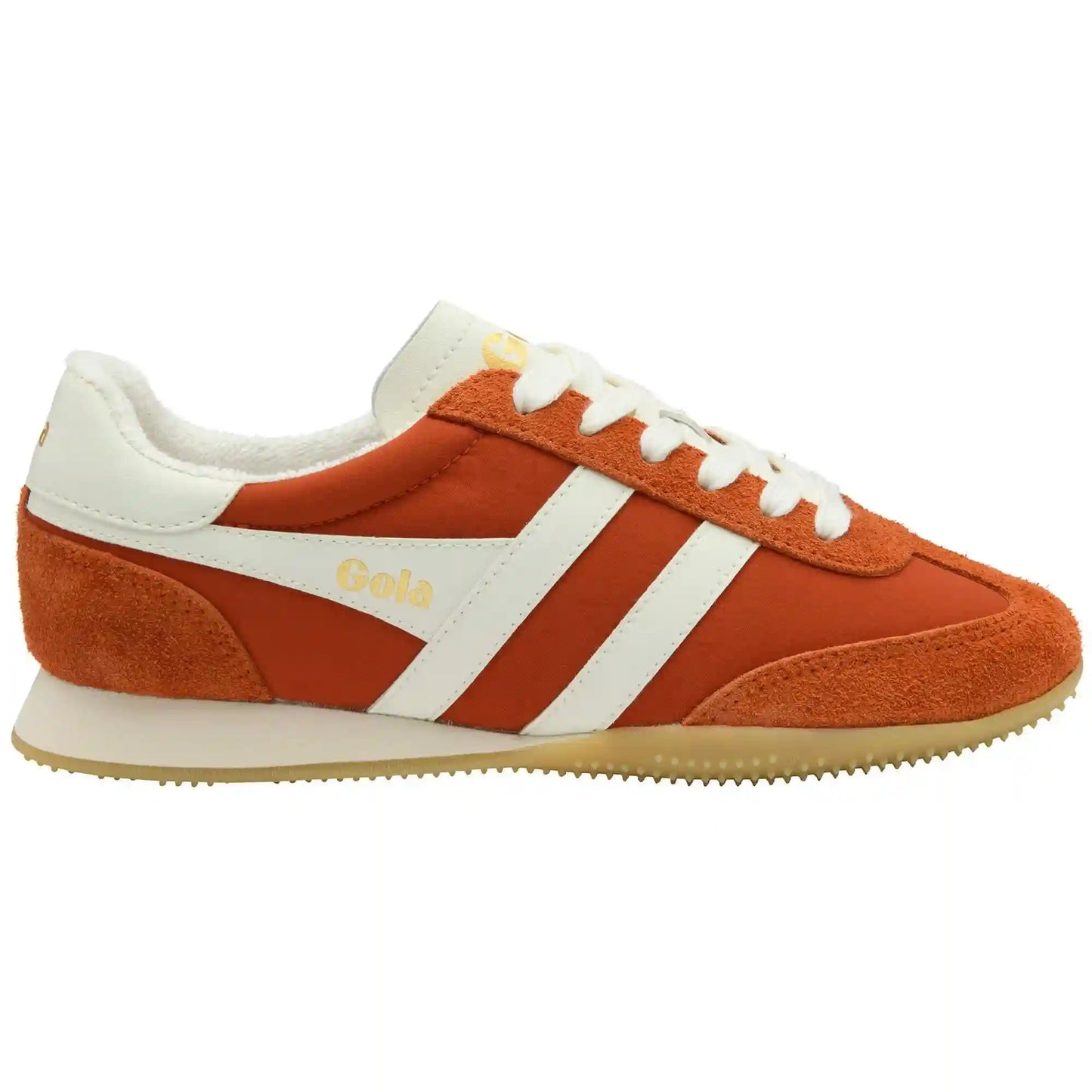 Gola Classics Women's Sprinter Sneakers - Deep Orange/Off White
