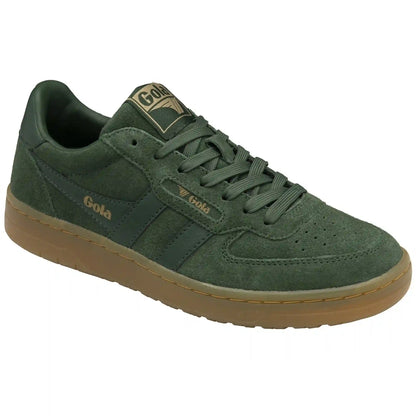 Gola Classics Women's Hawk Suede '86 Sneakers - Evergreen/Gum
