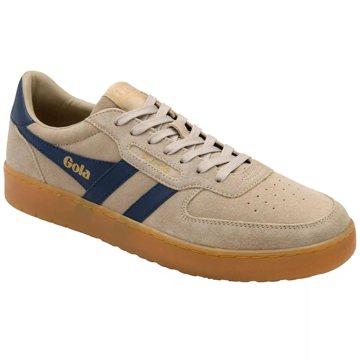 Gola Classics Men's Hawk Suede '86 Sneakers - Bone/Navy/Gum