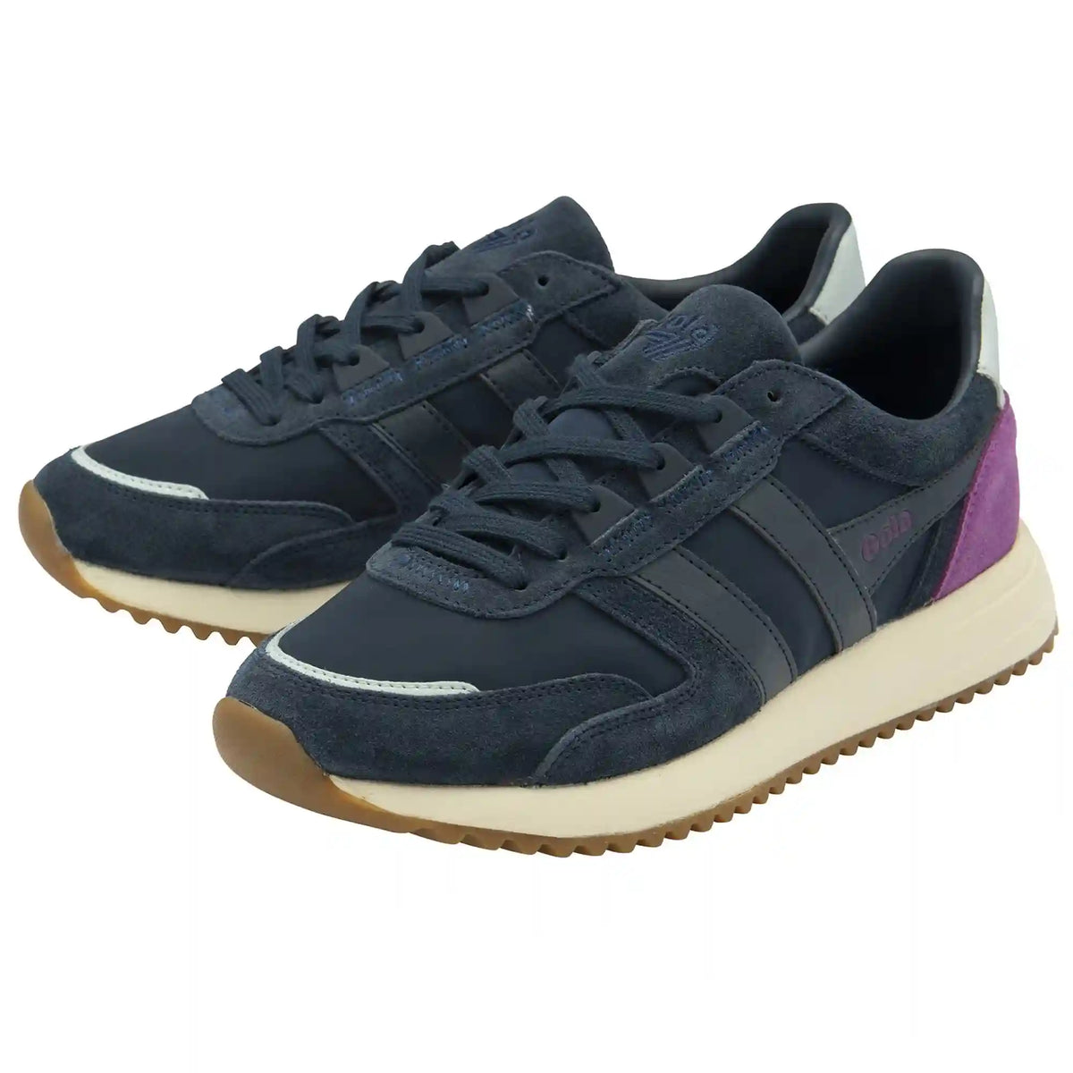 Gola Classics Women's Chicago Sneakers - Navy/Navy/Ice Blue