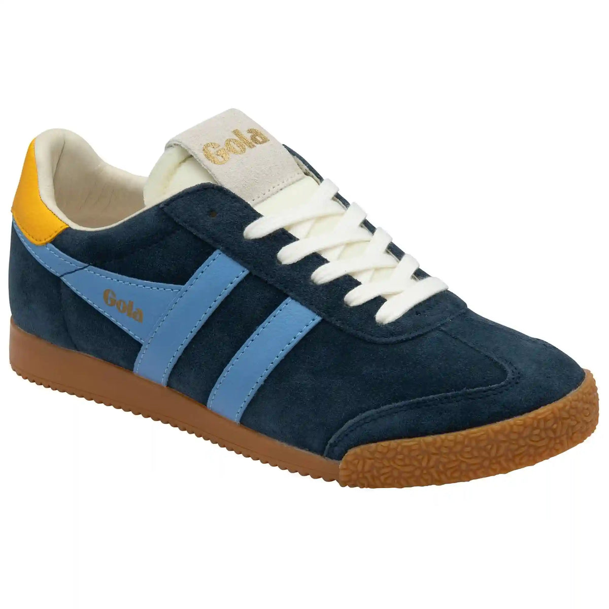 Gola Classics Women's Elan Sneakers - Navy/Vista Blue/Sun