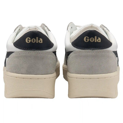 Gola Classics Men's Grandslam Quadrant Sneakers - White/Light Grey/Navy