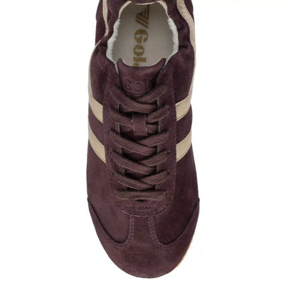 Gola Classics Women's Aurora Sneakers - Cocoa/Gold