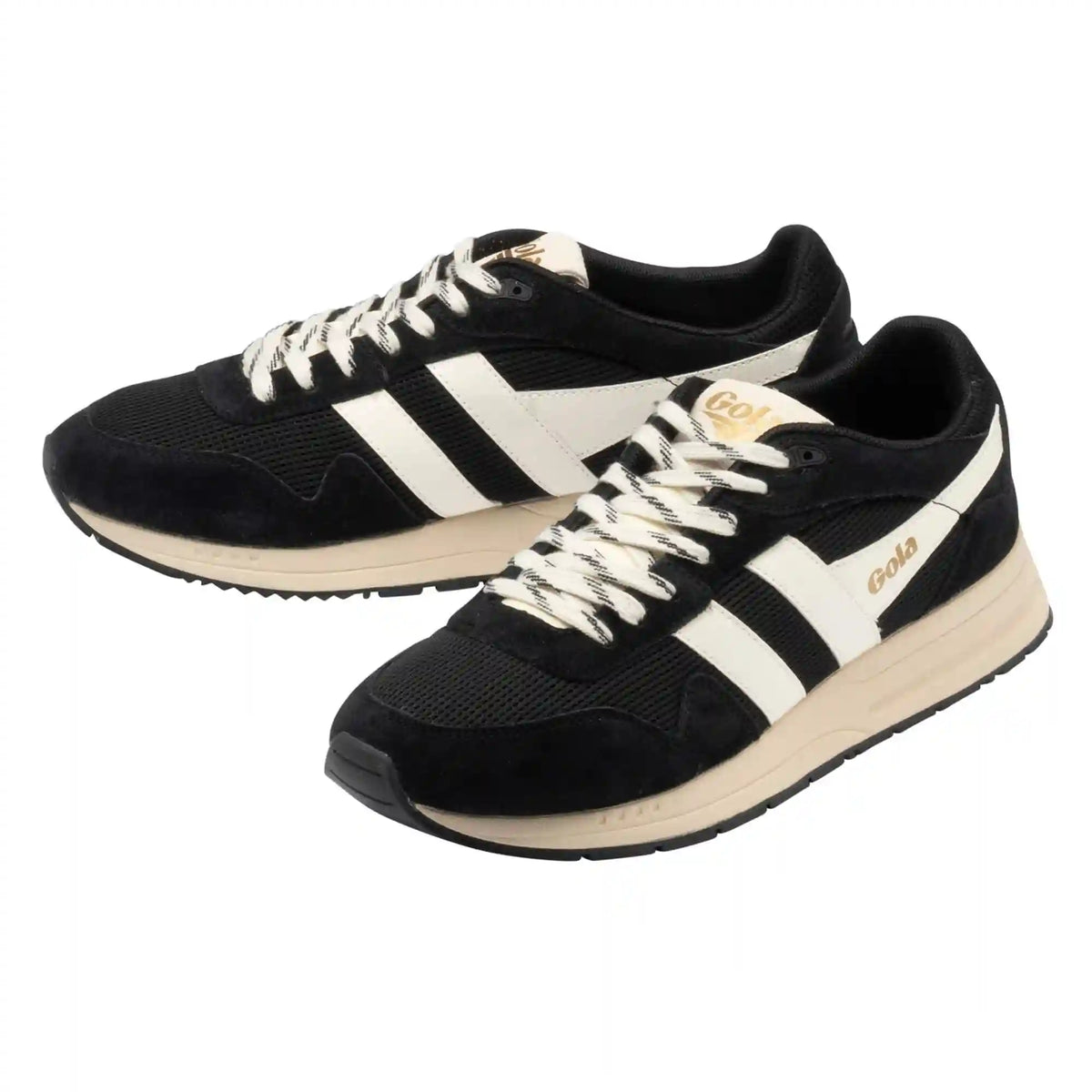 Gola Classics Men's Delta Sneakers - Black/Off White