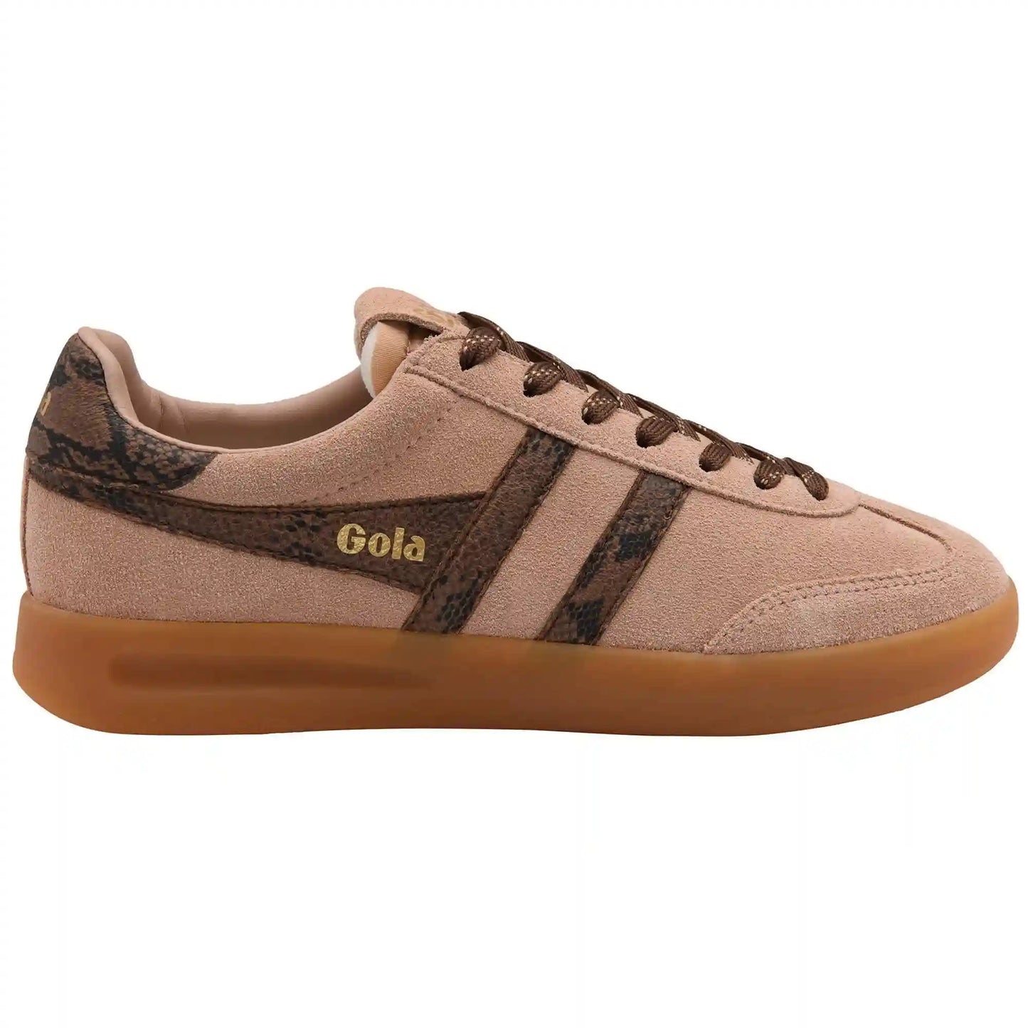 Gola Classics Women's Cyclone Snake Sneakers - Cameo/Root/Gum