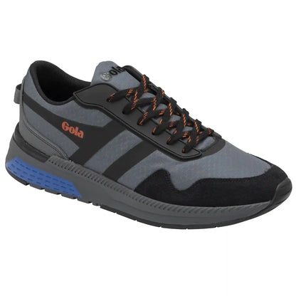 Gola Performance Men's Atomics Sneakers - Charcoal/Black/Moody Orange