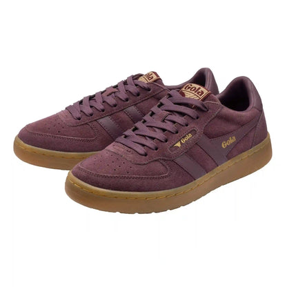 Gola Classics Women's Hawk Suede '86 Sneakers - Windsor Wine/Gum