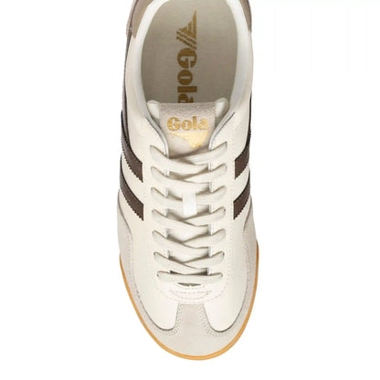 Gola Classics Men's Europa Leather Sneakers - Off White/Otter/Bone