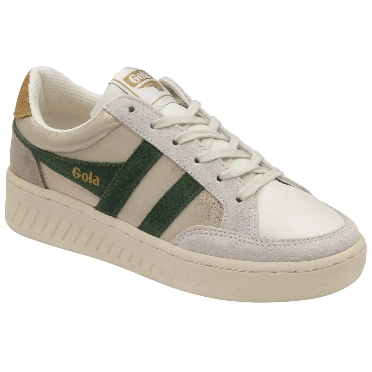 Gola Classics Women's Superslam Blaze Sneakers - Gold/Evergreen/Brown Sugar