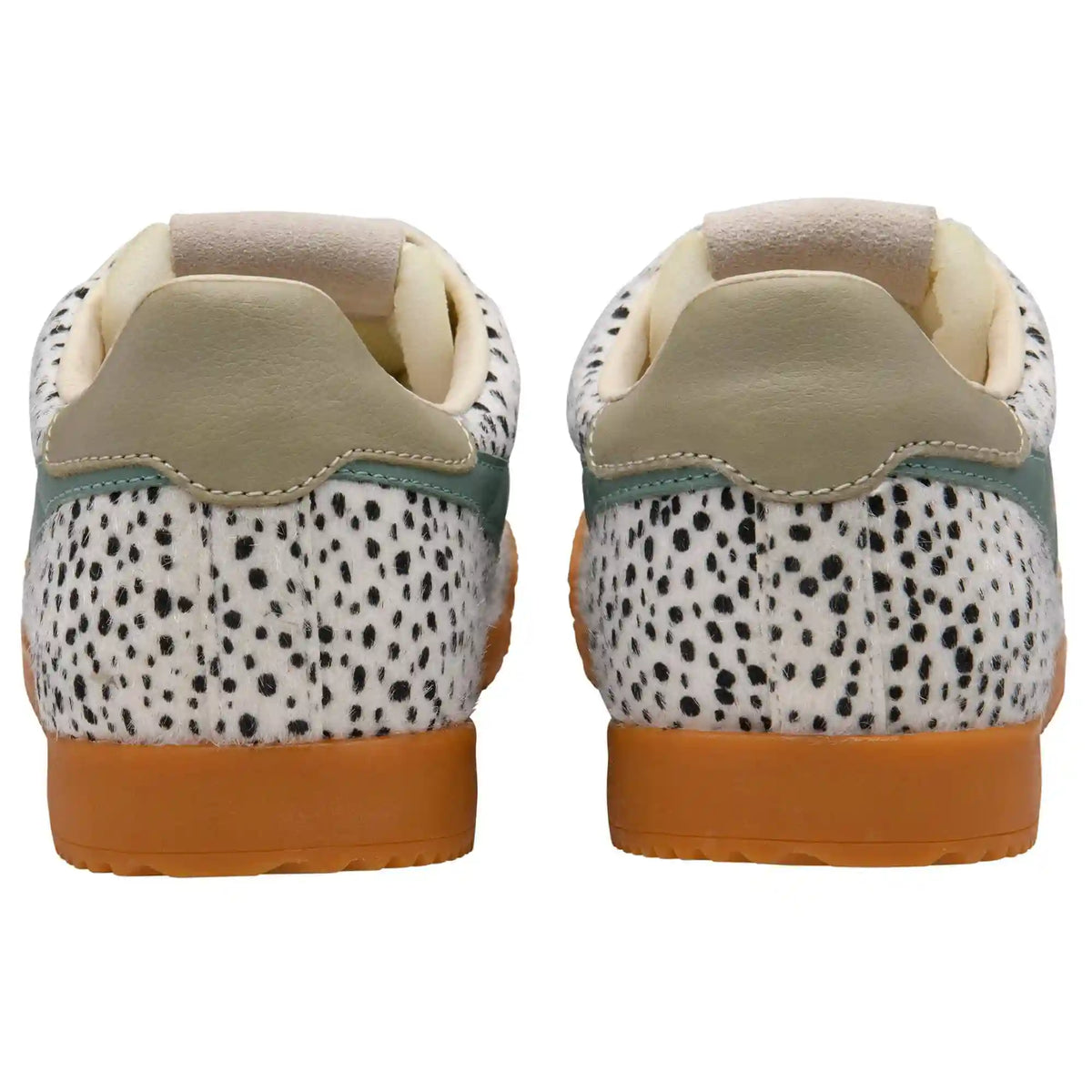 Gola Classics Women's Elan Savanna Sneakers - Cheetah/Feather Grey/Green Mist