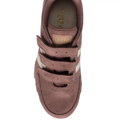 Gola Classics Women's Connect Suede Strap Sneakers - Brownrose/Off White/Gum
