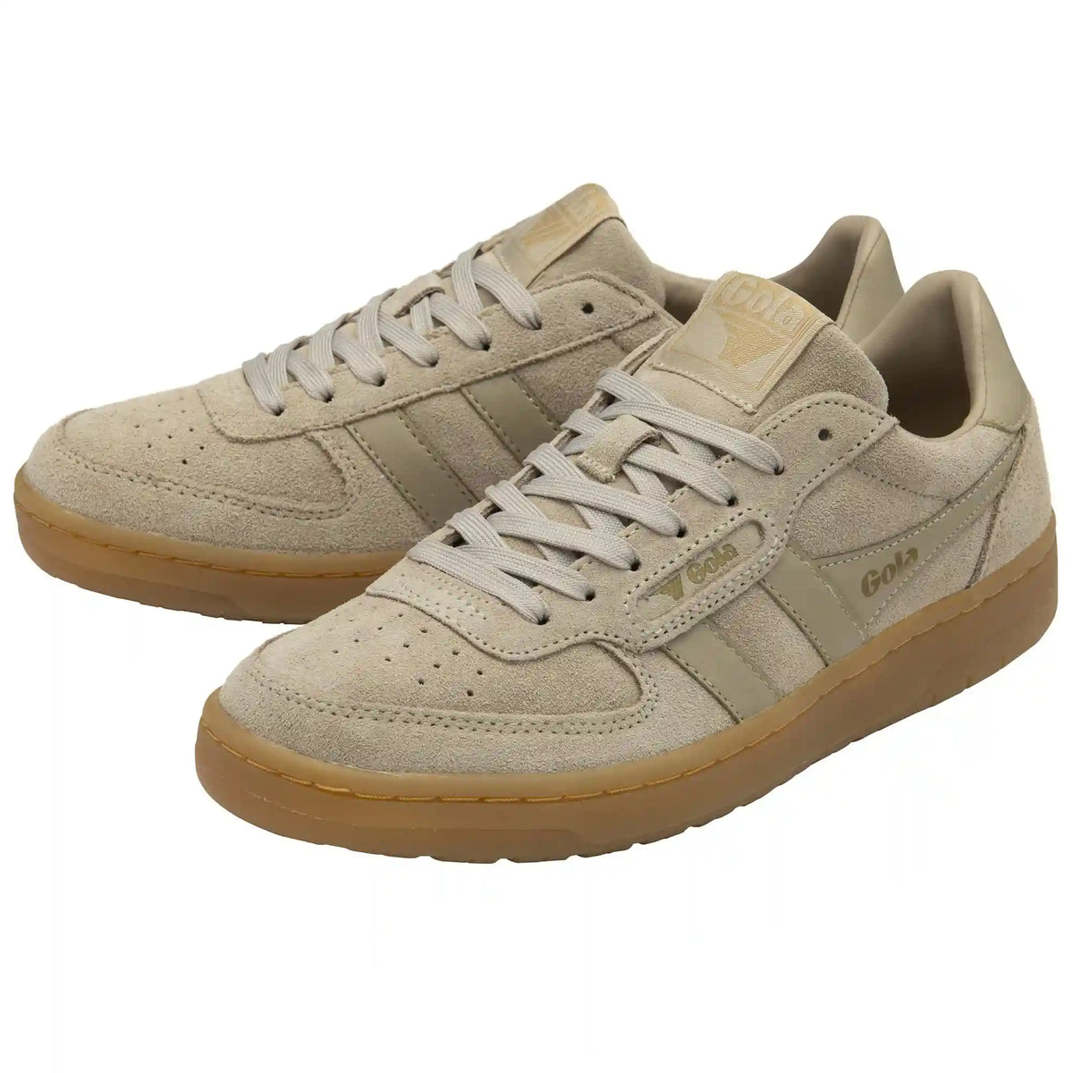 Gola Classics Women's Hawk Suede '86 Sneakers - Bone/Gum