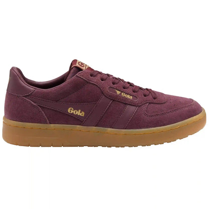 Gola Classics Women's Hawk Suede '86 Sneakers - Windsor Wine/Gum