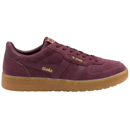 Gola Classics Women's Hawk Suede '86 Sneakers - Windsor Wine/Gum