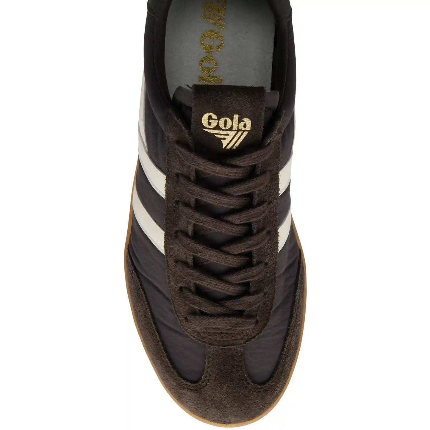 Gola Classics Men's Cyclone Nylon Sneakers - Mocha/Off White/Dark Khaki/Gum