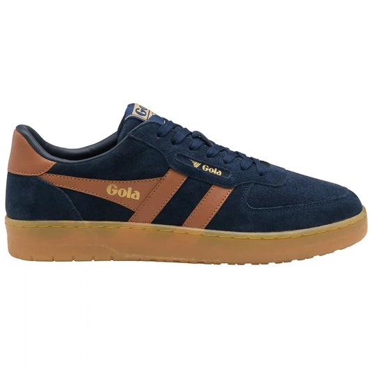 Gola Classics Men's Hawk Suede '86 Sneakers - Navy/Umber/Gum