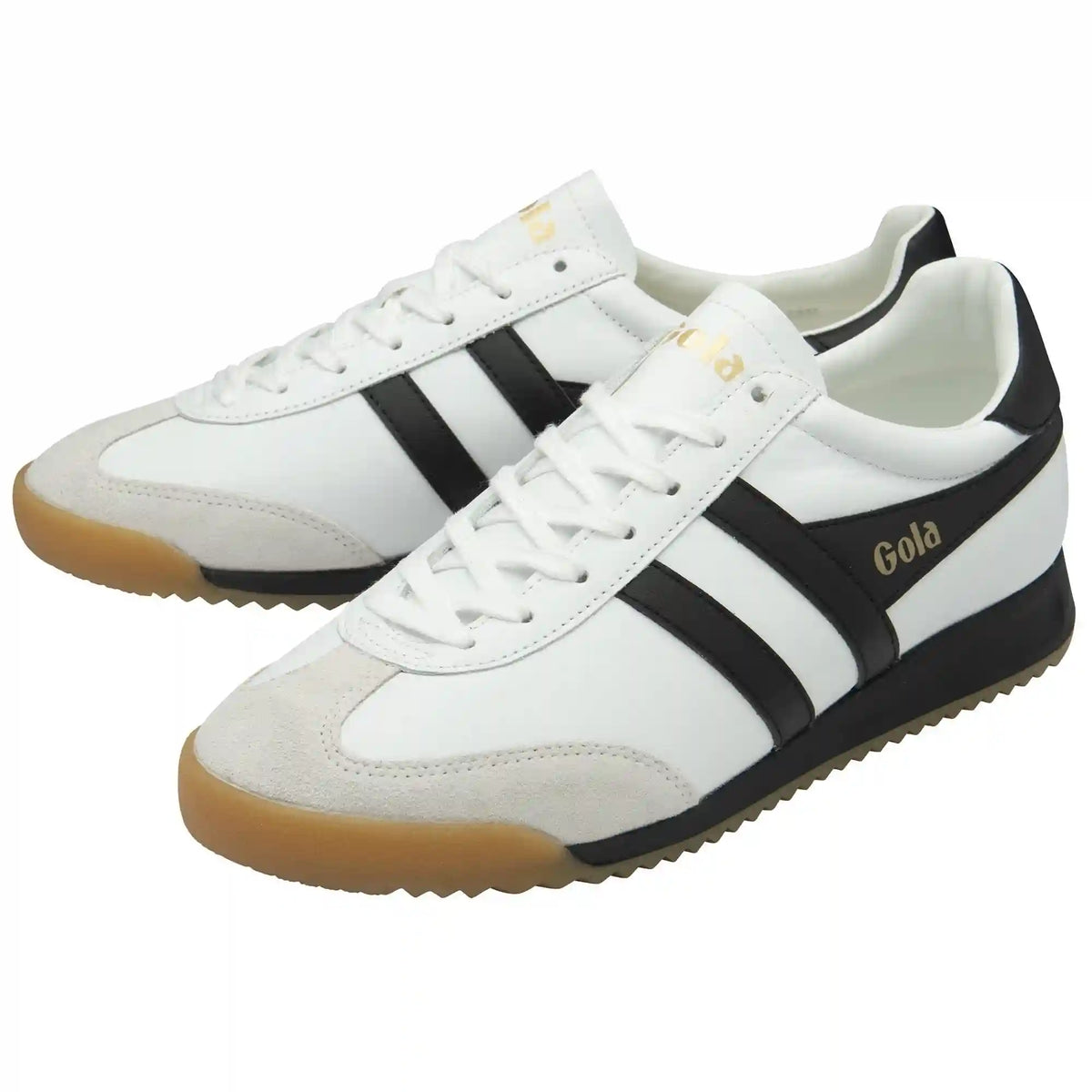 Gola Classics Men's Torpedo Leather Sneakers - White/Black/Gum