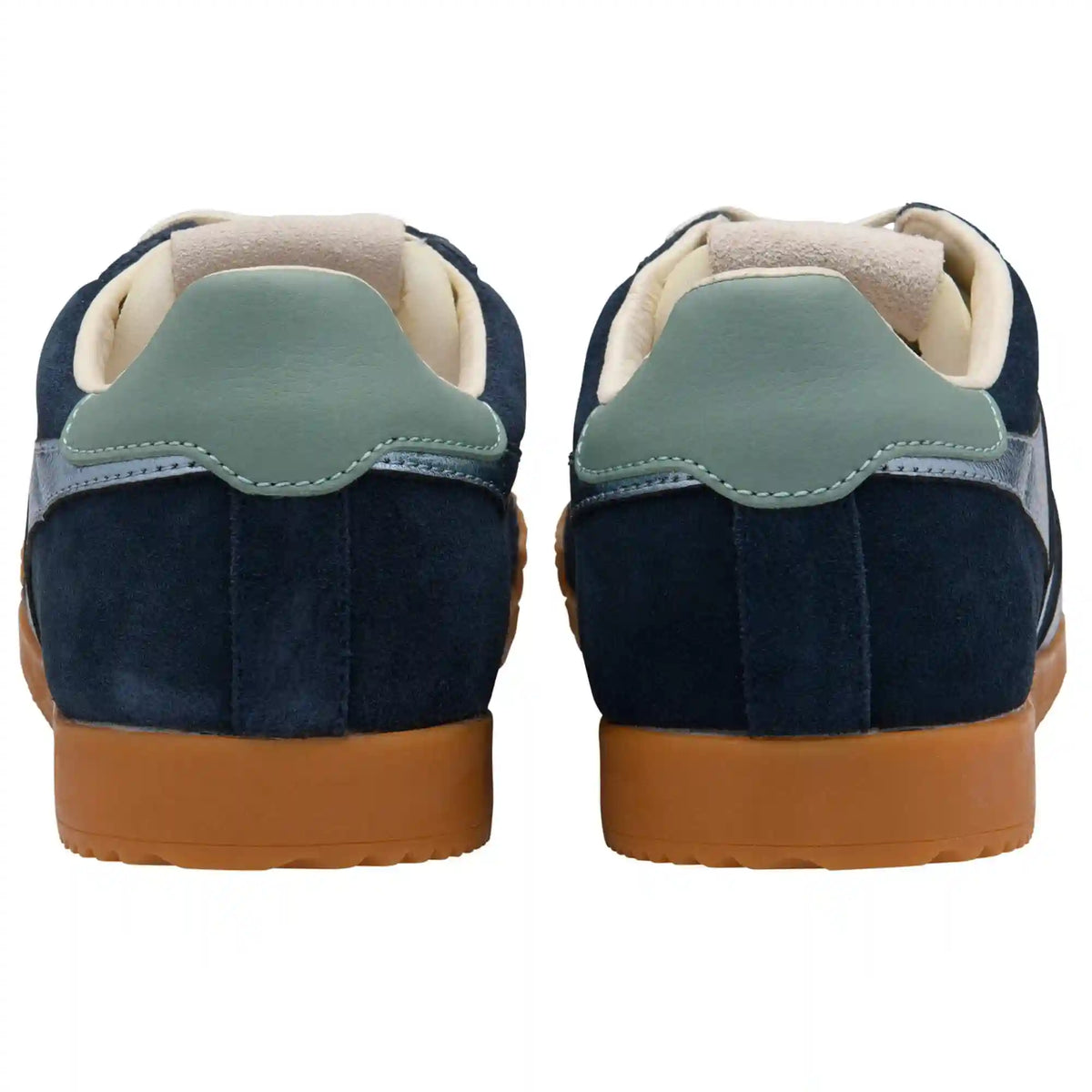 Gola Classics Women's Elan Glitz Sneakers - Navy/Air/Green Mist