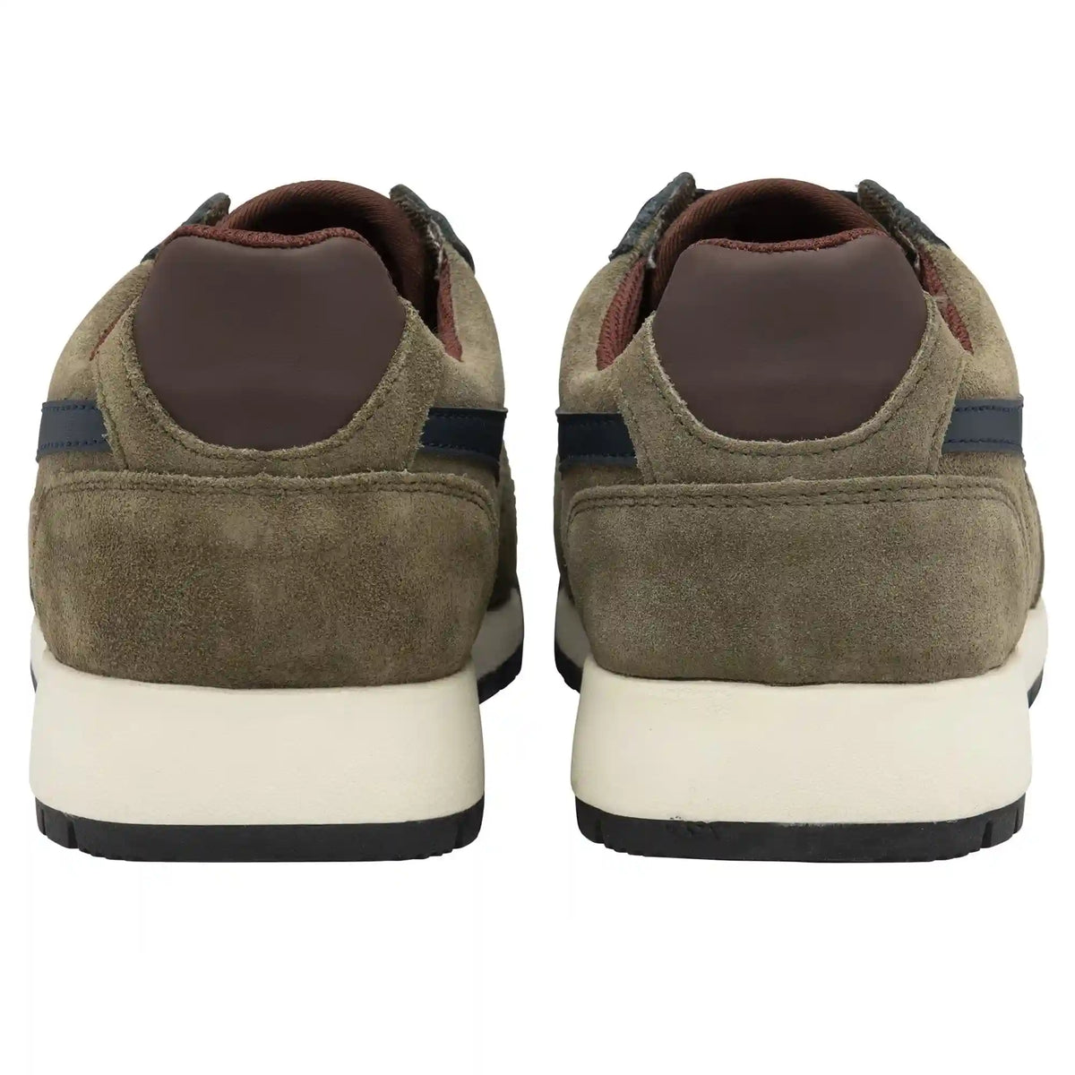 Gola Classics Men's Trek Low Sneakers - Khaki/Navy/Burgundy