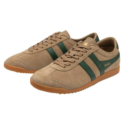 Gola Classics Women's Bullet Suede Sneakers - Light Caramel/Evergreen/Gum