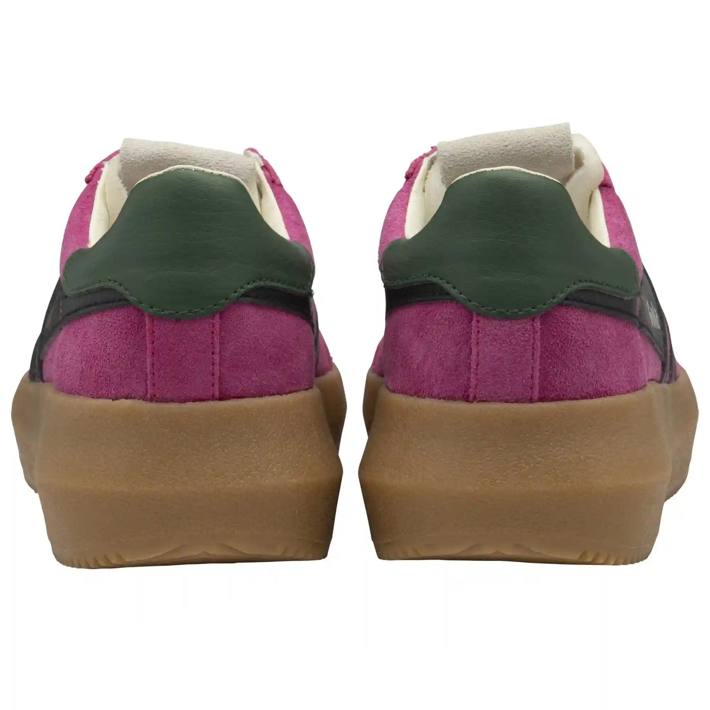 Gola Classics Women's Athena Sneakers - Fuchsia/Black/Evergreen/Gum
