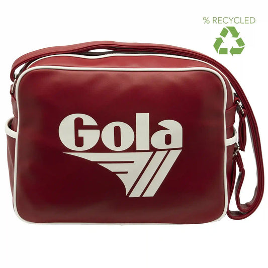 Gola Classics Redford Messenger Bag - Deep Red/White