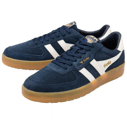 Gola Classics Men's Hawk Suede '86 Sneakers - Navy/Off White/Gum
