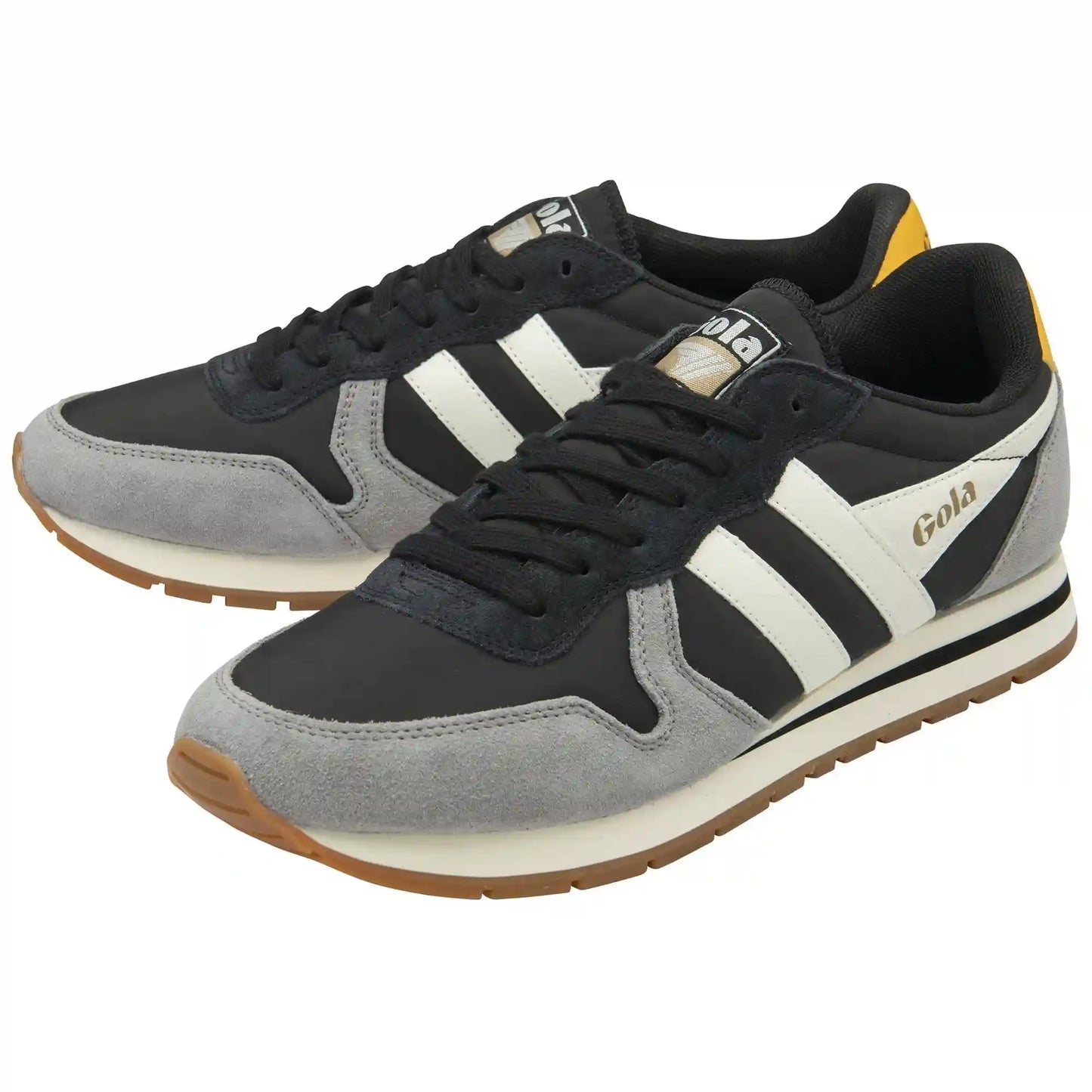 Gola Classics Men's Daytona Chute Sneakers - Black/Cement/Off White