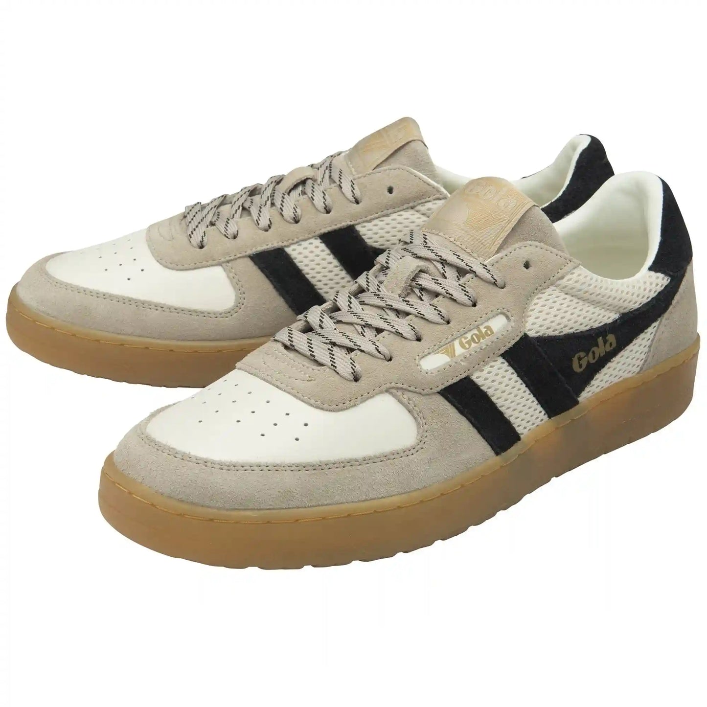 Gola Classics Men's Hawk '83 Sneakers - Off White/Bone/Black/Gum