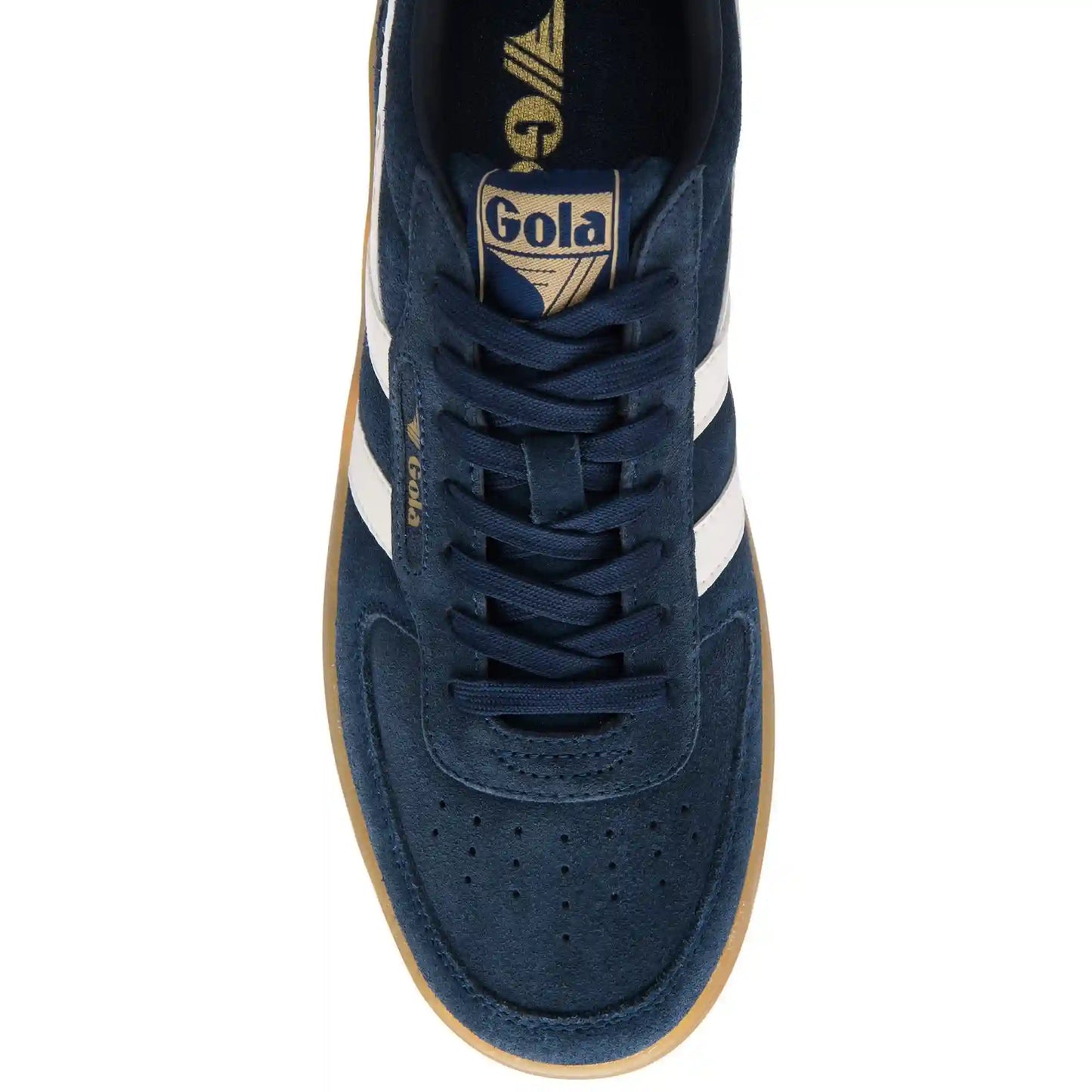 Gola Classics Men's Hawk Suede '86 Sneakers - Navy/Off White/Gum