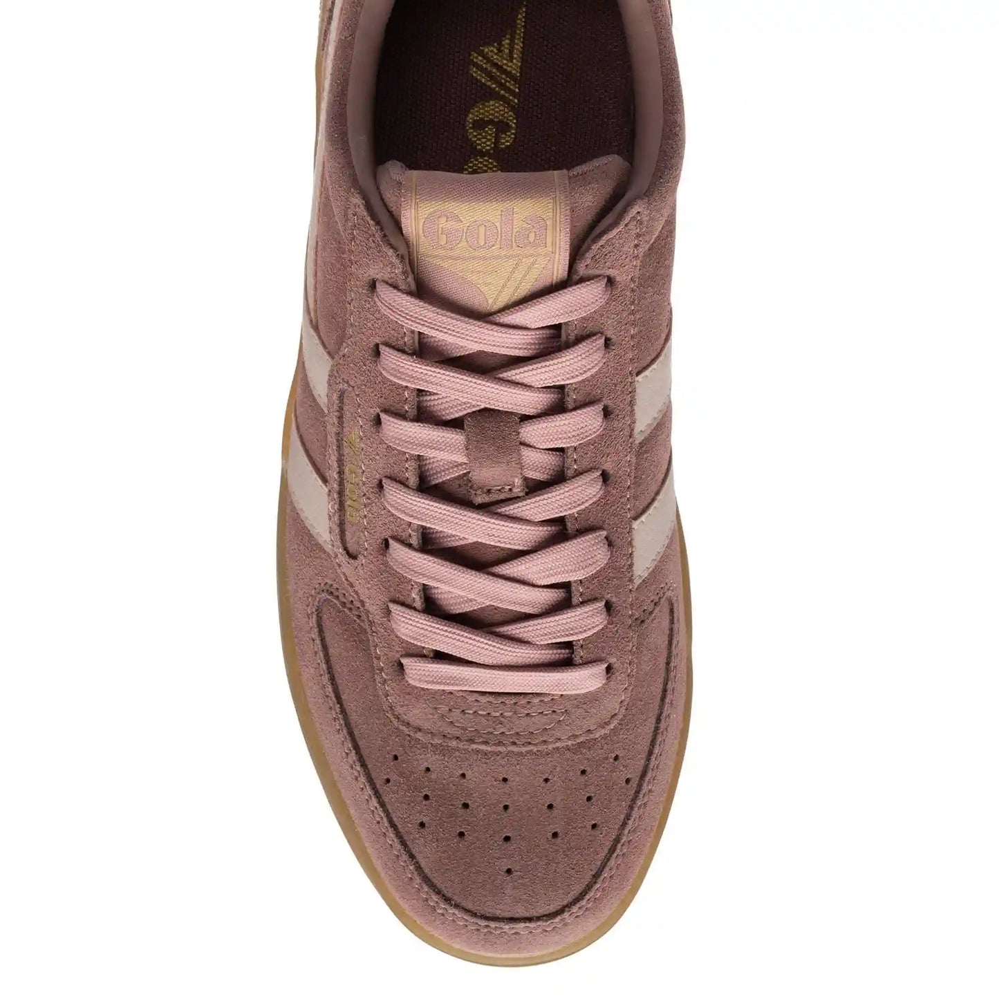 Gola Classics Women's Hawk Suede '86 Sneakers - Brownrose/Chalk Pink/Gum