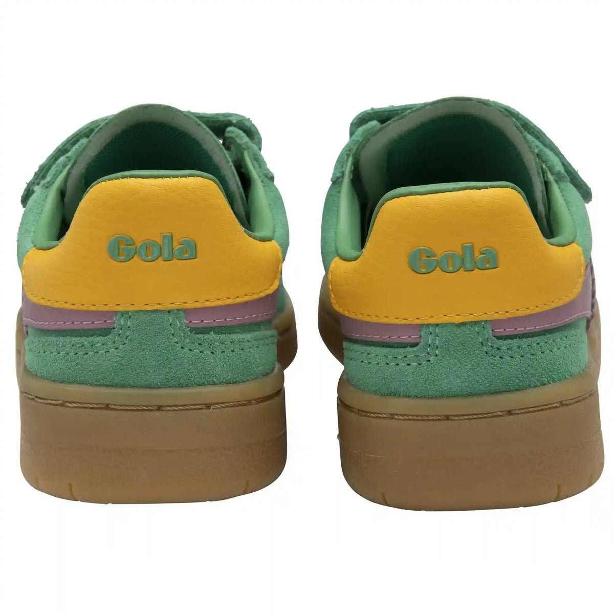 Gola Classics Kids' Viper Strap Sneakers - Jade/Candy/Sun/Gum