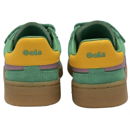 Gola Classics Kids' Viper Strap Sneakers - Jade/Candy/Sun/Gum