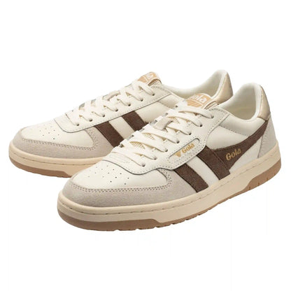 Gola Classics Women's Hawk Sneakers - Off White/Otter/Gold