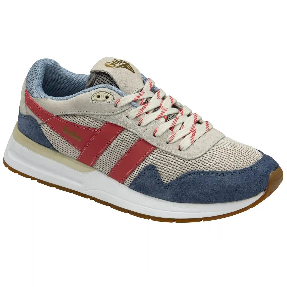 Gola Classics Women's Delta Sneakers - Off White/Moonlight/Coral
