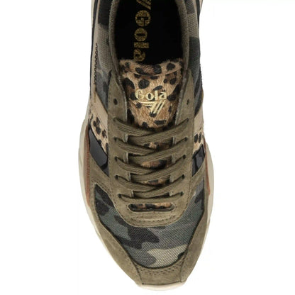Gola Classics Women's Eclipse Mode Sneakers - Camo/Leopard/Multi